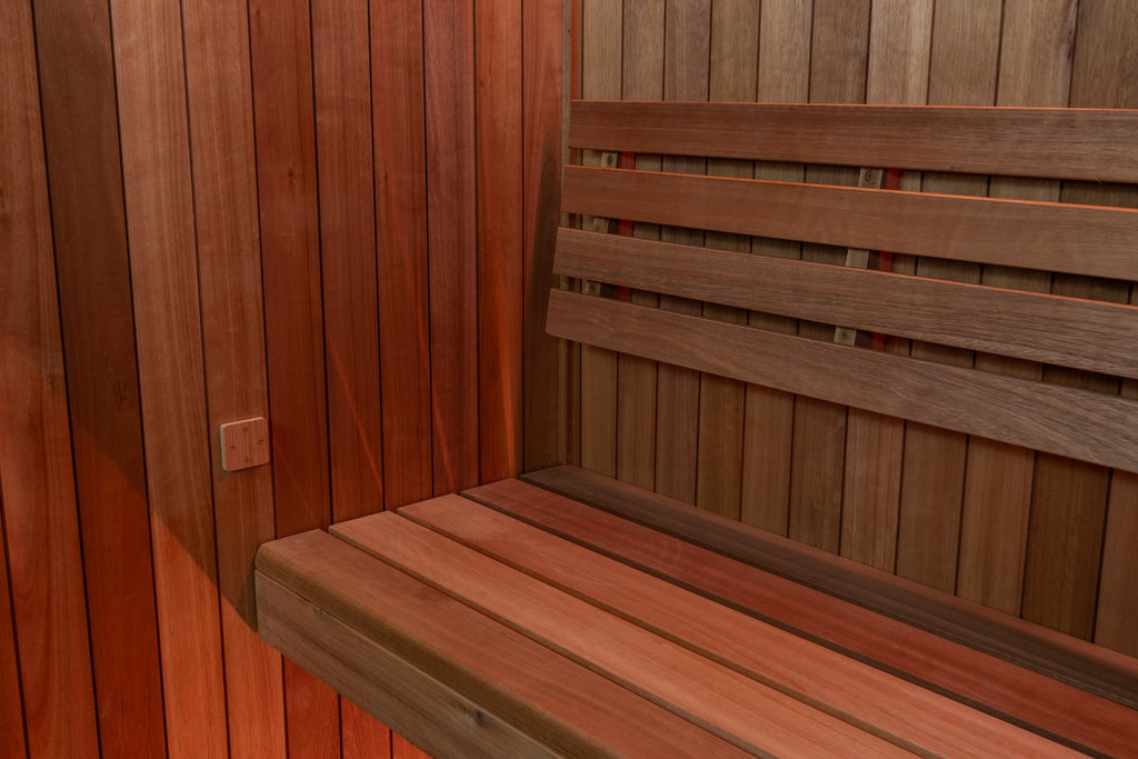 Element Studio two-level Thermo Grandis benches and lower step