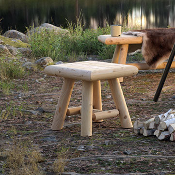 Leisurecraft Canadian Timber Table/Stool