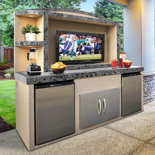 Cal Flame ODC-1 Paradise outdoor entertainment center