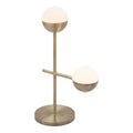 Zuo Waterloo Table Lamp – White & Bronze