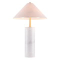 Zuo Ciara Table Lamp – Beige & White