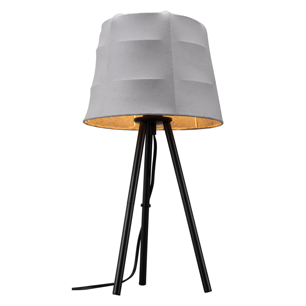 Zuo Mozzi Table Lamp – Gray & Black