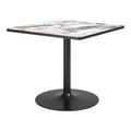 Zuo Caliza Outdoor Dining Table – Gray & Black